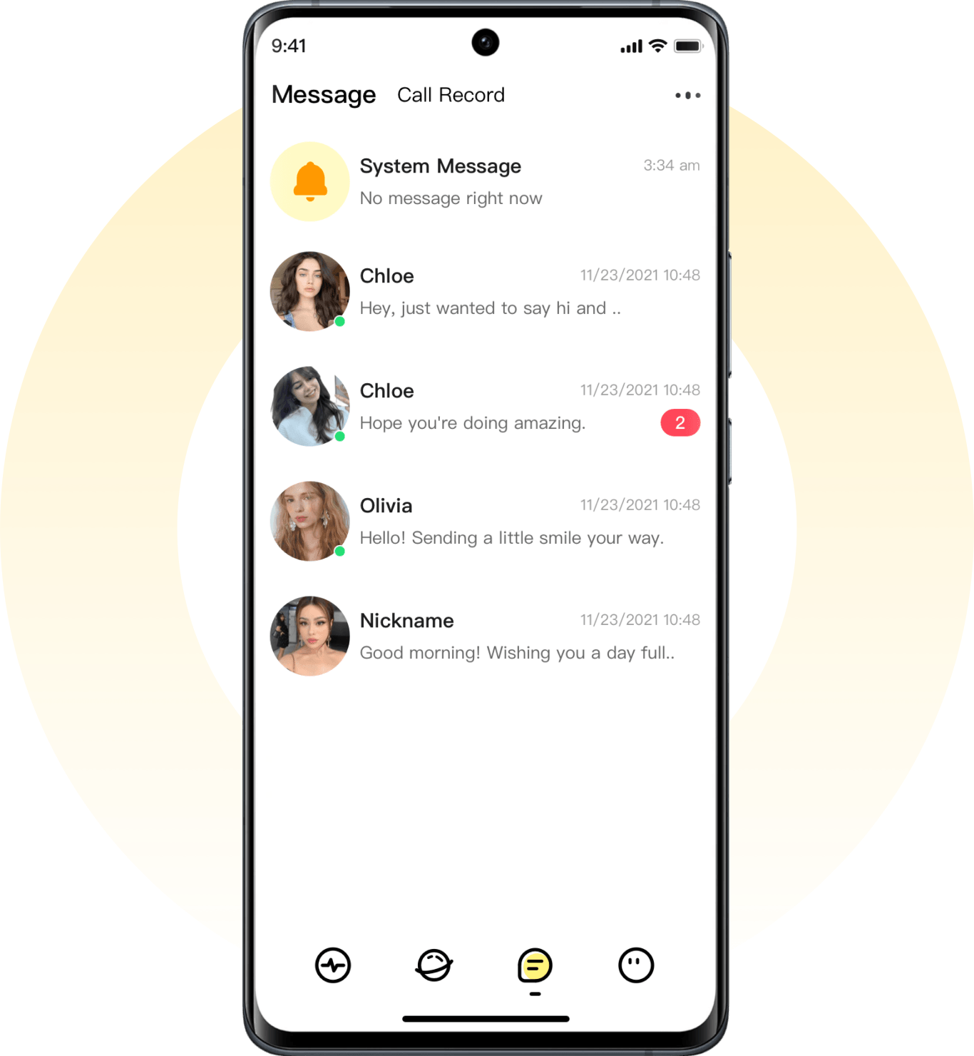 message icon
